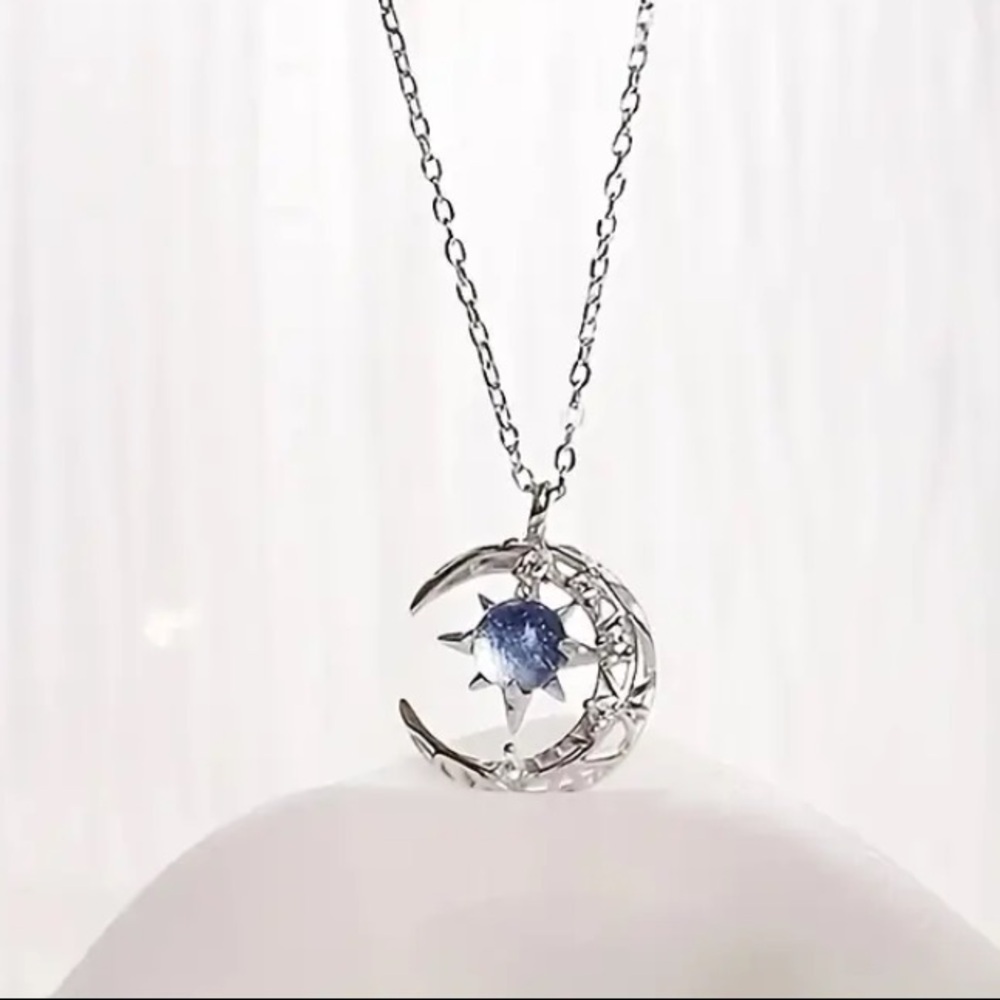Moon Pendant Necklace
